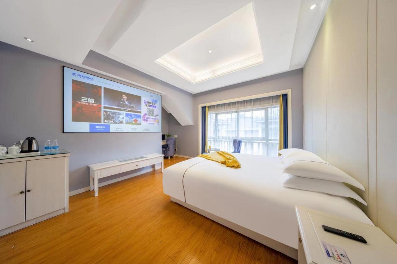 Lingshang Hotel Yiwu  Bagian luar foto