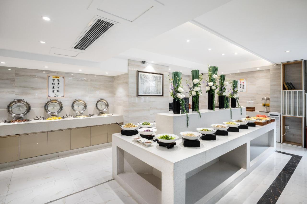 Lingshang Hotel Yiwu  Bagian luar foto