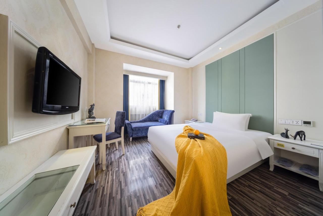 Lingshang Hotel Yiwu  Bagian luar foto