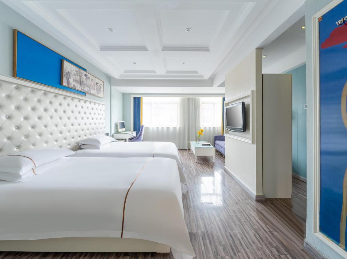 Lingshang Hotel Yiwu  Bagian luar foto