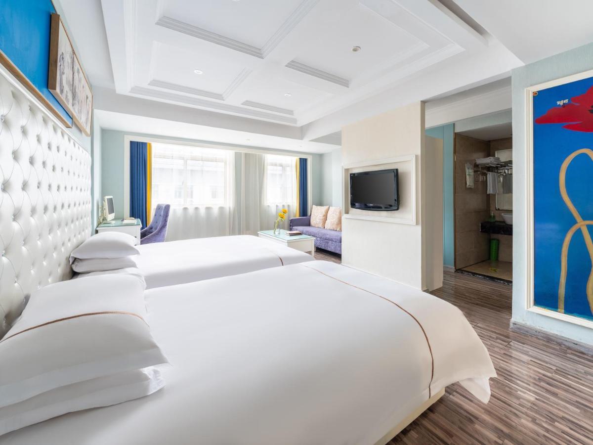 Lingshang Hotel Yiwu  Bagian luar foto
