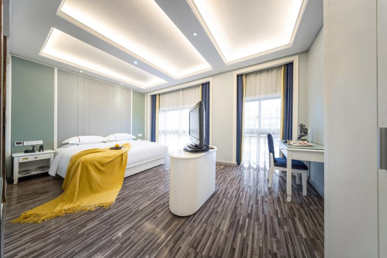 Lingshang Hotel Yiwu  Bagian luar foto