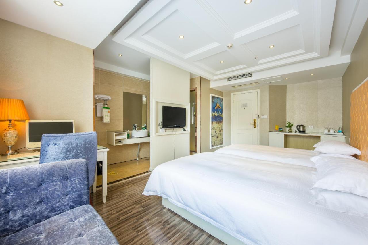 Lingshang Hotel Yiwu  Bagian luar foto