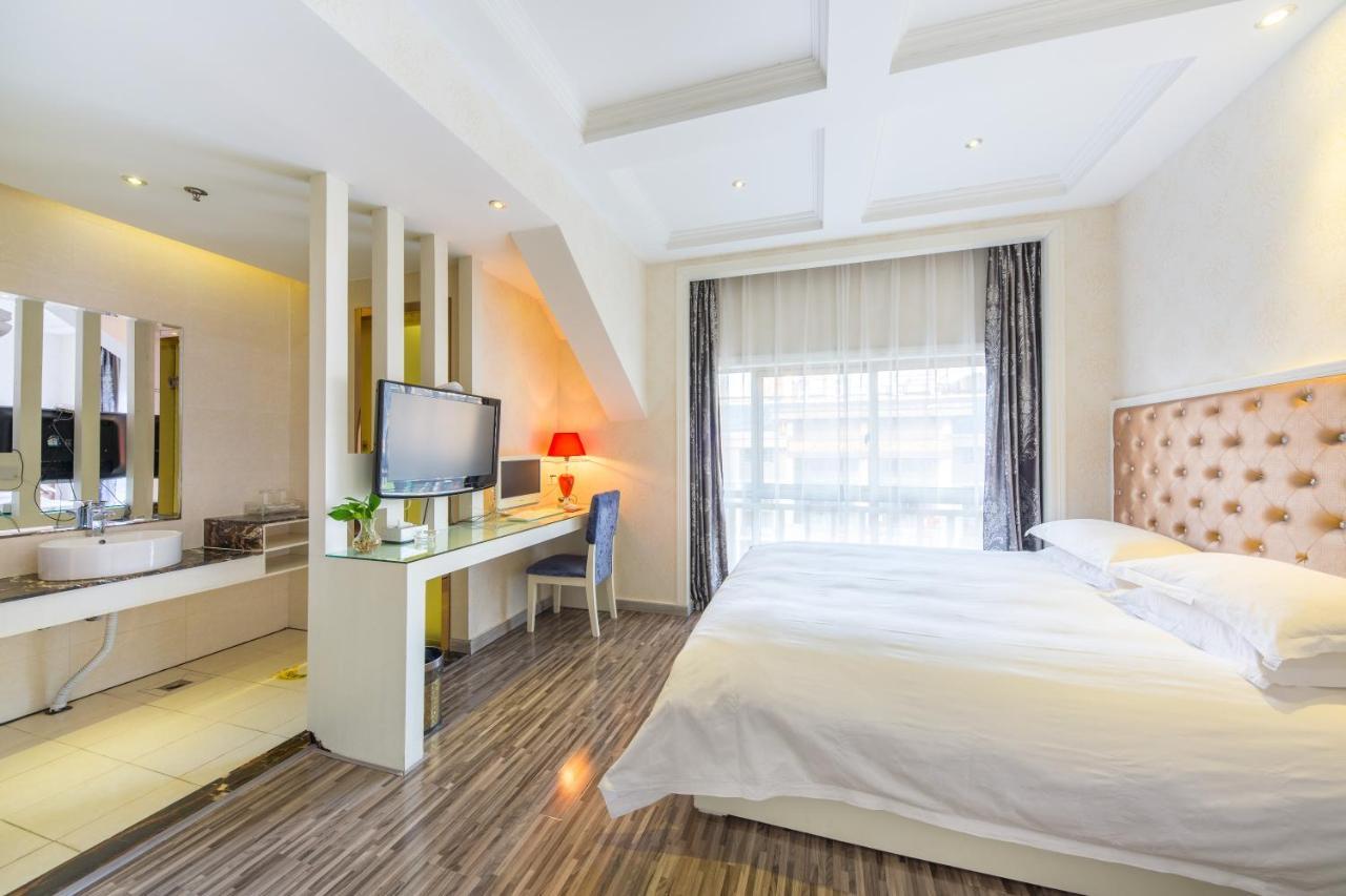 Lingshang Hotel Yiwu  Bagian luar foto
